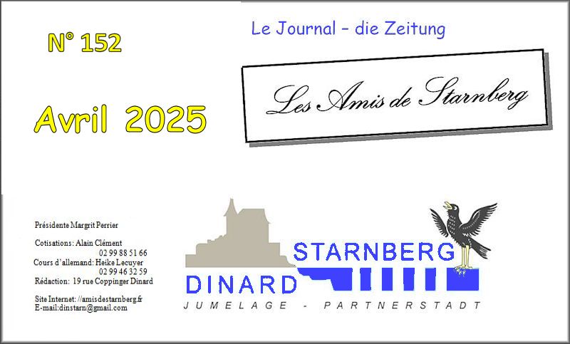 Sommaire journal 152 2025